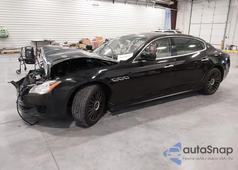 2014 Maserati Quattroporte S Q4 из США, поврежденный, VIN ZAM56RRA7E1098252